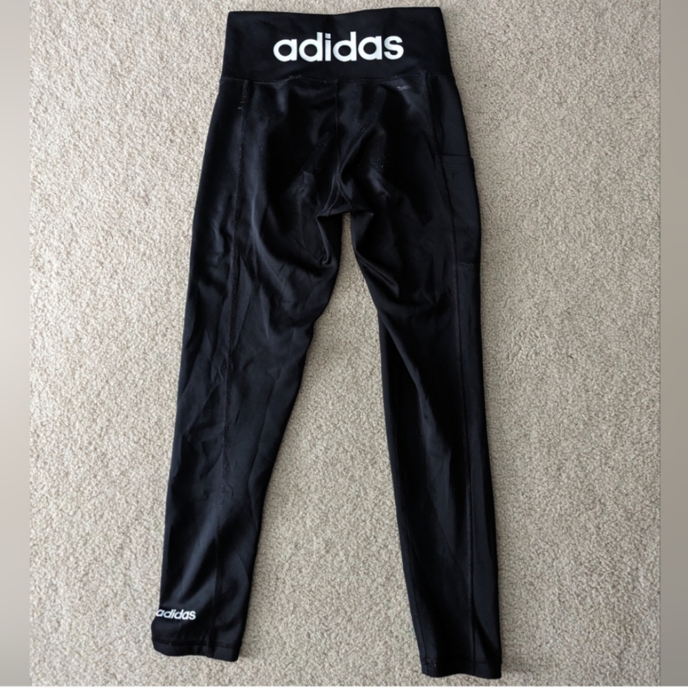 Adidas Leggings and Under Armour Long sleeve shirt bundle